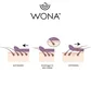 Теплий віск Wona Sensitive Wax-Perlen, 250 г
