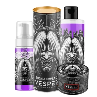 Набір косметики Vesper Tattoo x Dead Dread Limited Edition, Blueberry