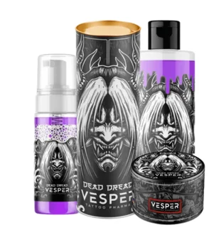 Cosmetics Kit Vesper Tattoo x Dead Dread Limited Edition, Blueberry