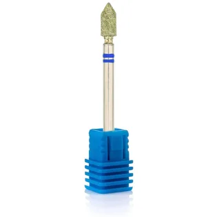 Алмазна фреза, Конус із гострим кінцем, 4 мм, синя