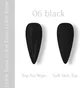 Кольорова база для нігтів Adore Professional Color Base №07 Black, 8 мл