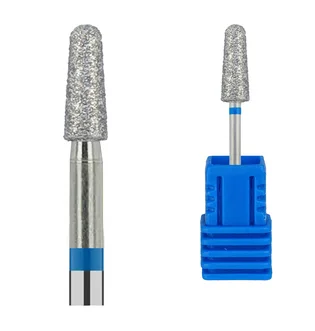 Diamond Drill Bit Kraken Nails, rounded cone, with blue notch, 4.0×1.2 mm