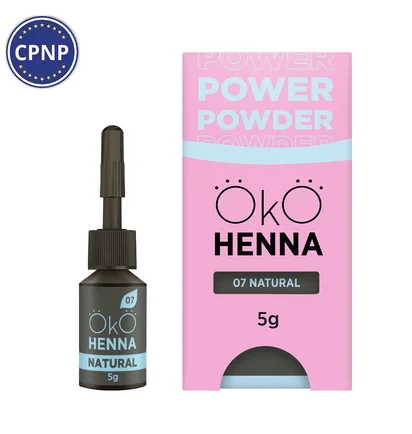 Хна для бровей OKO Lash&Brow Power Powder, #07 Natural, 5 г