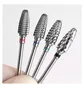 Твердосплавна фреза Kraken Nails, конус, синя, 5 мм