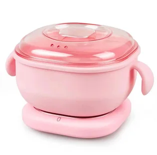 Wax Heater with base, pink, 100 W, 400 ml
