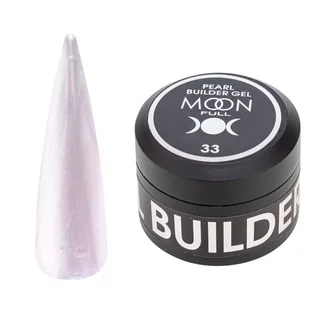 Гель Moon Full для моделювання Perl Builder Gel #33, Рожевий кварц, 30 мл