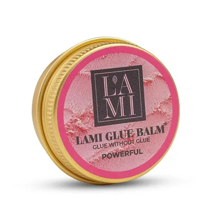 Бальзам без клею для ламінування вій Lami Lashes Glue Balm Powerful, рожевий, 20 мл