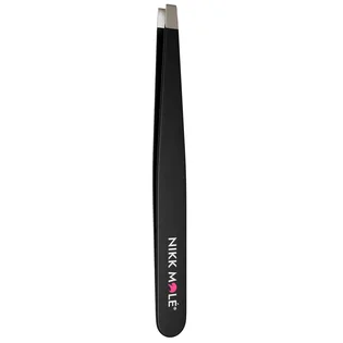 Classic Straight Brow Tweezers Nikk Mole, black