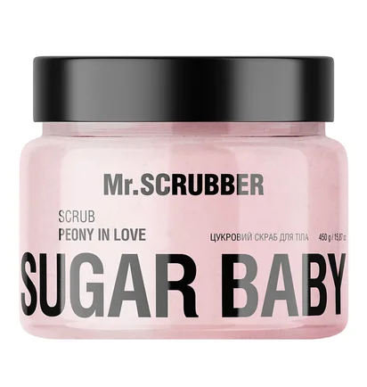 Цукровий скраб для тіла Mr.Scrubber Sugar Baby, Peony in Love, 450 г
