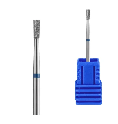 Diamond Drill Bit Kraken Nails, cone, with blue notch, 2.1×5.0 mm