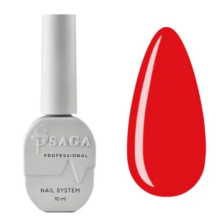 Топ без липкого шару SAGA Professional, Red, 10 мл