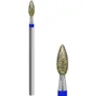 Алмазная насадка Mart, Свеча, Blue, 2.7×7.3 мм