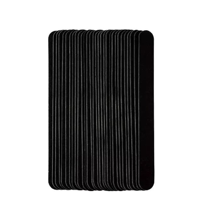 Adhesive Abrasive Nail File Refill, for rectangular base, 135×15 mm, 180 grit, 50 pcs
