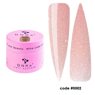Акрил-гель для нігтів DNKa' Liquid Acrygel #0002 Creme Brulee, банка, 15 мл