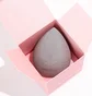 Еко-спонж для макіяжу Unico Eco Sponge Soft, з кокосовою пудрою, сірий