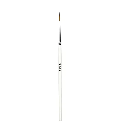 Круглий нейлоновий пензель для фарби Okis Brow C1