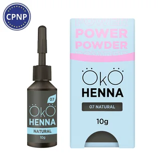 Хна для бровей OKO Lash&Brow Power Powder, #07 Natural, 10 г