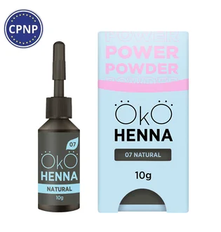 Хна для брів OKO Lash&Brow Power Powder, #07 Natural, 10 г