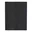 Adhesive Abrasive Nail File Refill, for rectangular base, 180×25 mm, 100 grit, black, 50 pcs