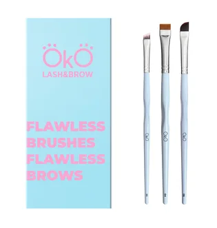 Набір пензликів OKO Lash&Brow Flawless Brows