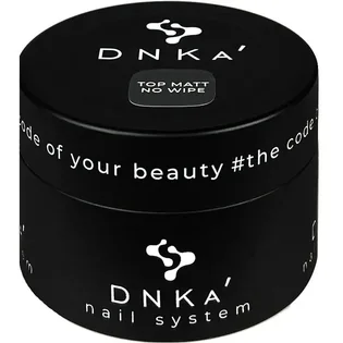 Матовий топ для нігтів без липкого шару DNKa' Top Matt No Wipe, 30 мл