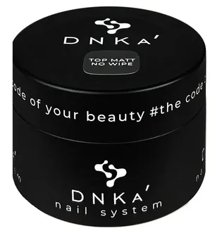 Матовий топ для нігтів без липкого шару DNKa' Top Matt No Wipe, 30 мл