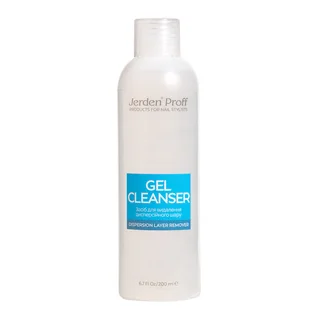 Płyn Jerden PROFF do usuwania lepkiej warstwy Gel Cleanser, 200 ml