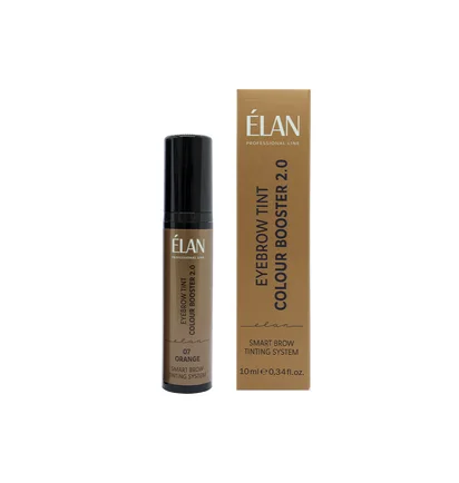 Бустер цвета краски для бровей Elan Colour Booster 2.0, Orange #07, 10 мл