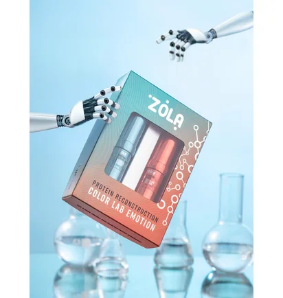 Lamination Kit ZOLA Color Lab Emotion Brow & Lash Protein Reconstruction System, 2×10 ml