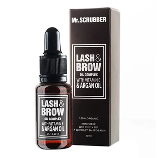 Олія для брів та вій Mr.Scrubber Lash & Brow Oil Complex, 10 мл