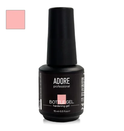 Camouflage nail strengthening gel Adore Professional Bottle Gel Natural, 15 ml