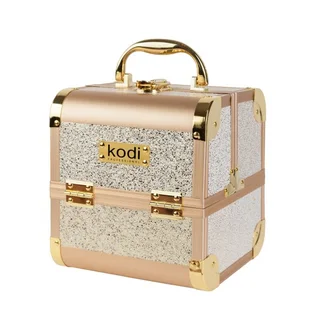Кейс Kodi Professional для косметики, #33 Gold Opal, 210x185x185 мм