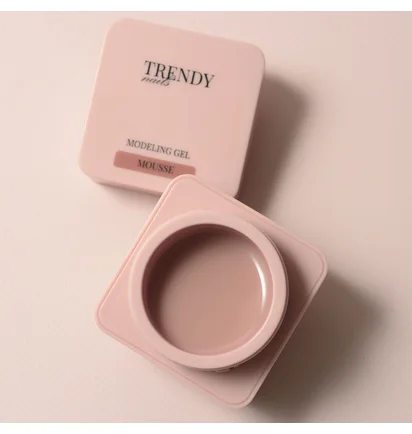 Żel modelujący Trendy Nails, Mousse, 50 ml