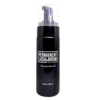 Очищувальна пінка для брів та вій Permanent Lash&Brow, 180 мл