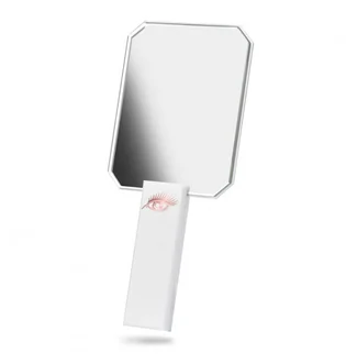 Makeup and Lamination Mirror Wona Wimpern Deluxe, rectangular, white