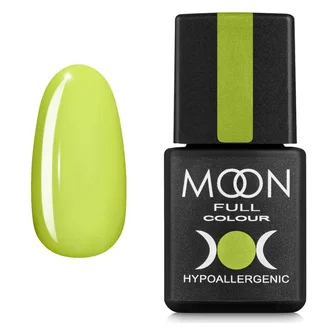 Гель-лак Moon Full Neon #703, лимонний, 8 мл