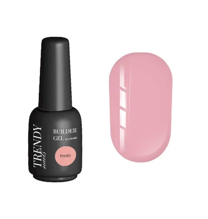 Гель для нарощування Trendy Nails Builder Gel, Pretty, HEMA/TPO free, 15 мл