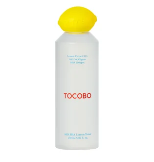 Лимонний тонер Tocobo AHA BHA Lemon Toner, з кислотами та вітаміном С, 150 мл
