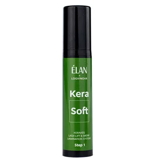 Lamination product for eyebrows and eyelashes ELAN x Logvinova Kera Soft Step 1, 10 ml