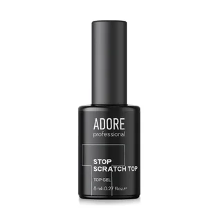 Топ надміцний для гель-лаку Adore Professional Stop Scratch Top Wipe UV, 8 мл