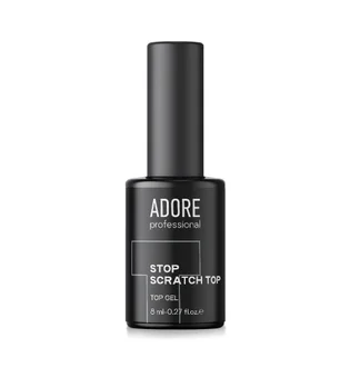 Топ надміцний для гель-лаку Adore Professional Stop Scratch Top Wipe UV, 8 мл
