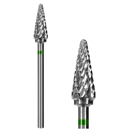 Frez z węglika spiekanego Mart, Stożek-Choinka, Green, 5×13 mm