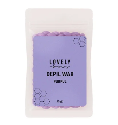 Depilation Wax Lovely Brows, purple, 25 g