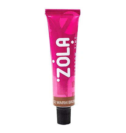 Фарба для брів ZOLA, Warm Brown #02, 15 мл