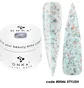 Камуфлююча база для нігтів з поталлю DNKa' Cover Rubber Base French #0046 Stylish, банка, 30 мл