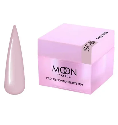 Gel Polish Base Moon Full Nude Pro #SQ06, 30 ml