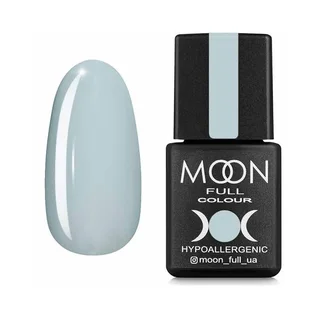 Гель-лак Moon Full Summer #627, бело-голубой, 8 мл