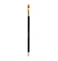 Skośny pędzel do farbowania brwi Nikk Mole Golden Black #14