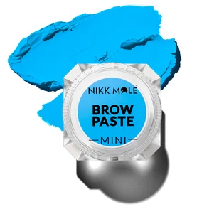 Паста для брів Nikk Mole Brow Paste Mini, Блакитна, 3.5 г