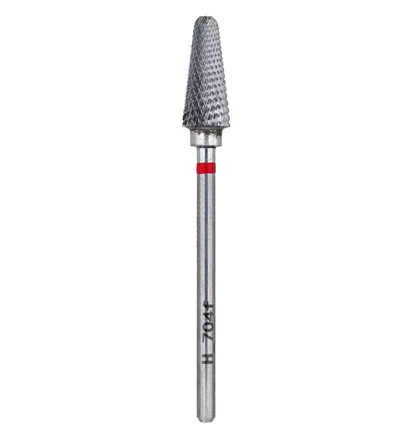 Carbide Nail Drill Bit Nisima, Cone H_704fK, 6 mm, red